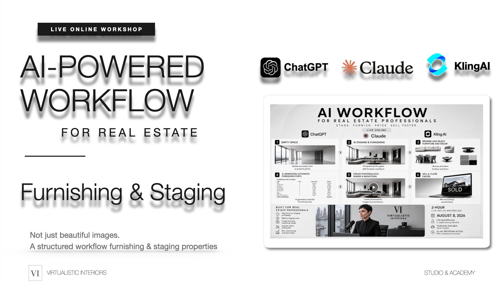 Staging and Furnishing with AI for Real Estate Professionals